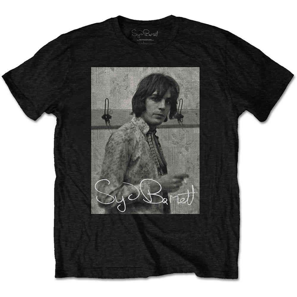 Syd Barrett - Smoking Mens Tshirt - Black